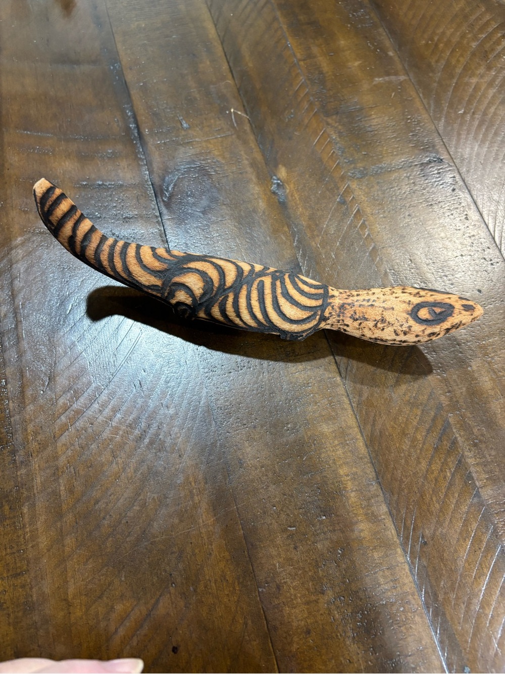 Handcrafted Wooden Turtle With Removable Shell - Picture 6 of 12